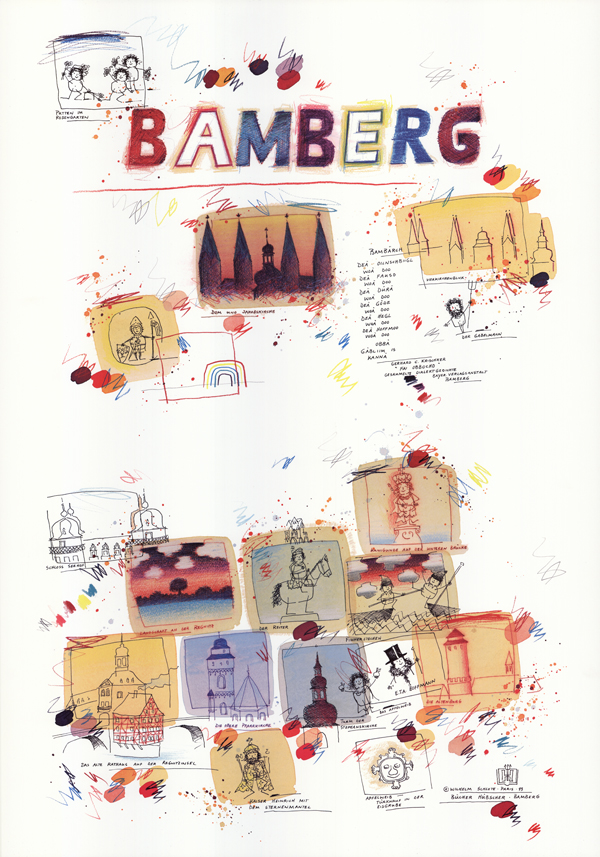 Kunstdruck Bamberg